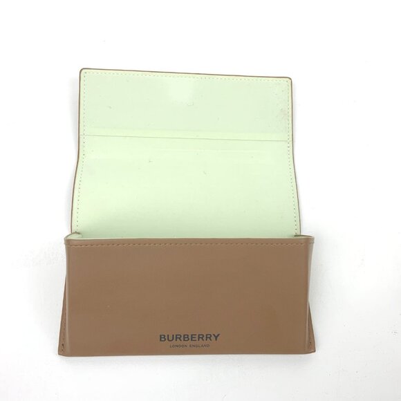 Burberry Camel Brown Sunglass Case Magnetic Closure - Picture 14 of 16